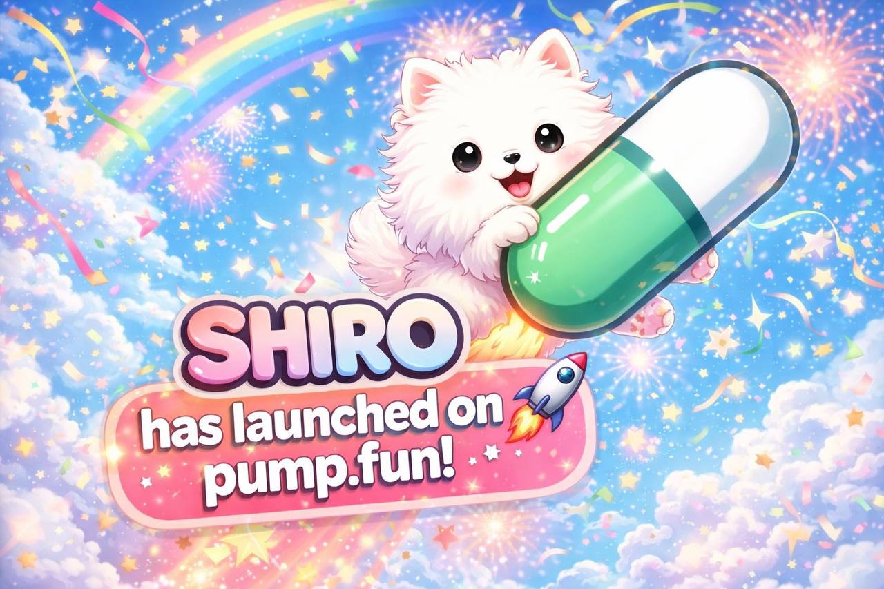 SHIRO has launched on pump.fun